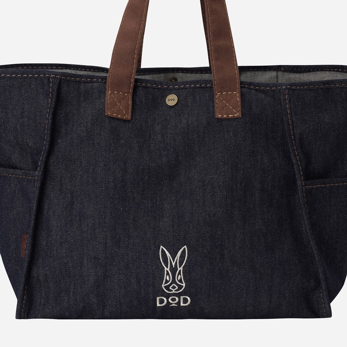 디오디(DOD) 워크코튼 데님 토트백 (38L)(INDIGO)