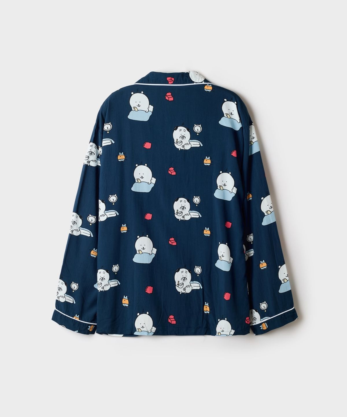스파오(SPAO) [담곰이] 긴팔 파자마 (RE)(Navy)_SPPPG49U01
