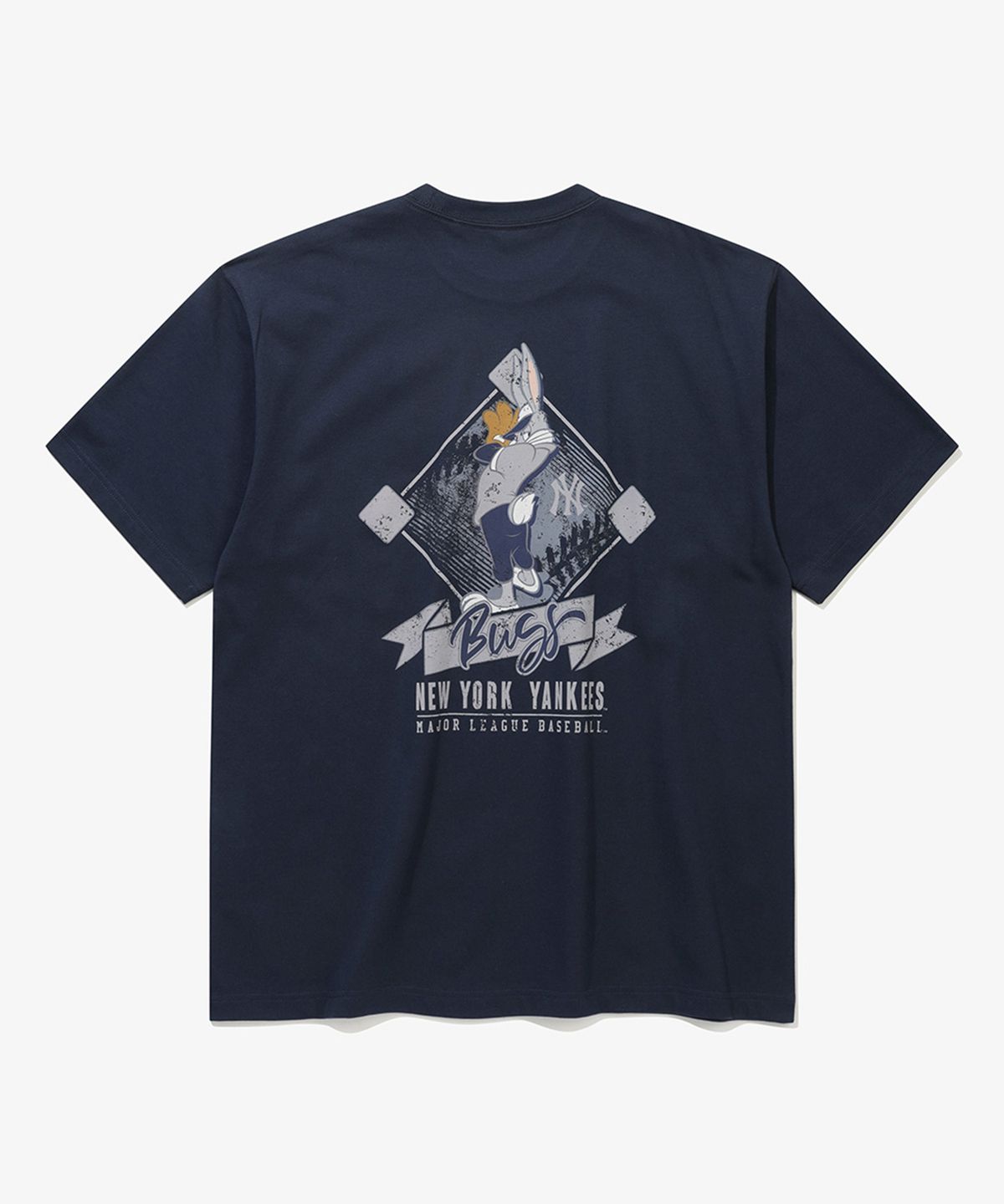뉴에라(NEW ERA) 루니툰즈 MLB 뉴욕 양키스 티셔츠 팀 네이비 15154197