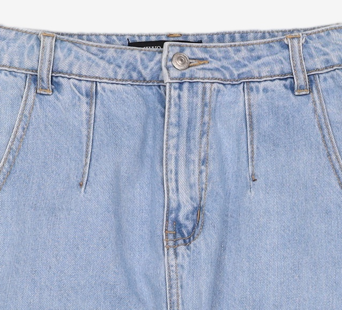 미쏘(MIXXO) 앞슬릿 디테일 데님 롱스커트 MIWWHC507J 26