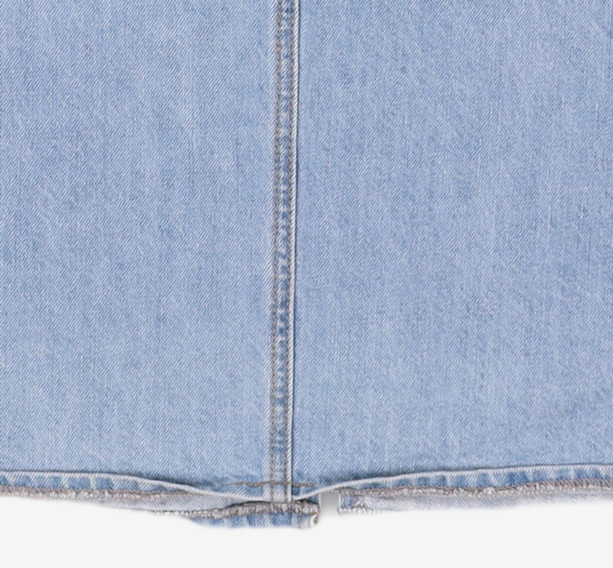미쏘(MIXXO) 앞슬릿 디테일 데님 롱스커트 MIWWHC507J 26