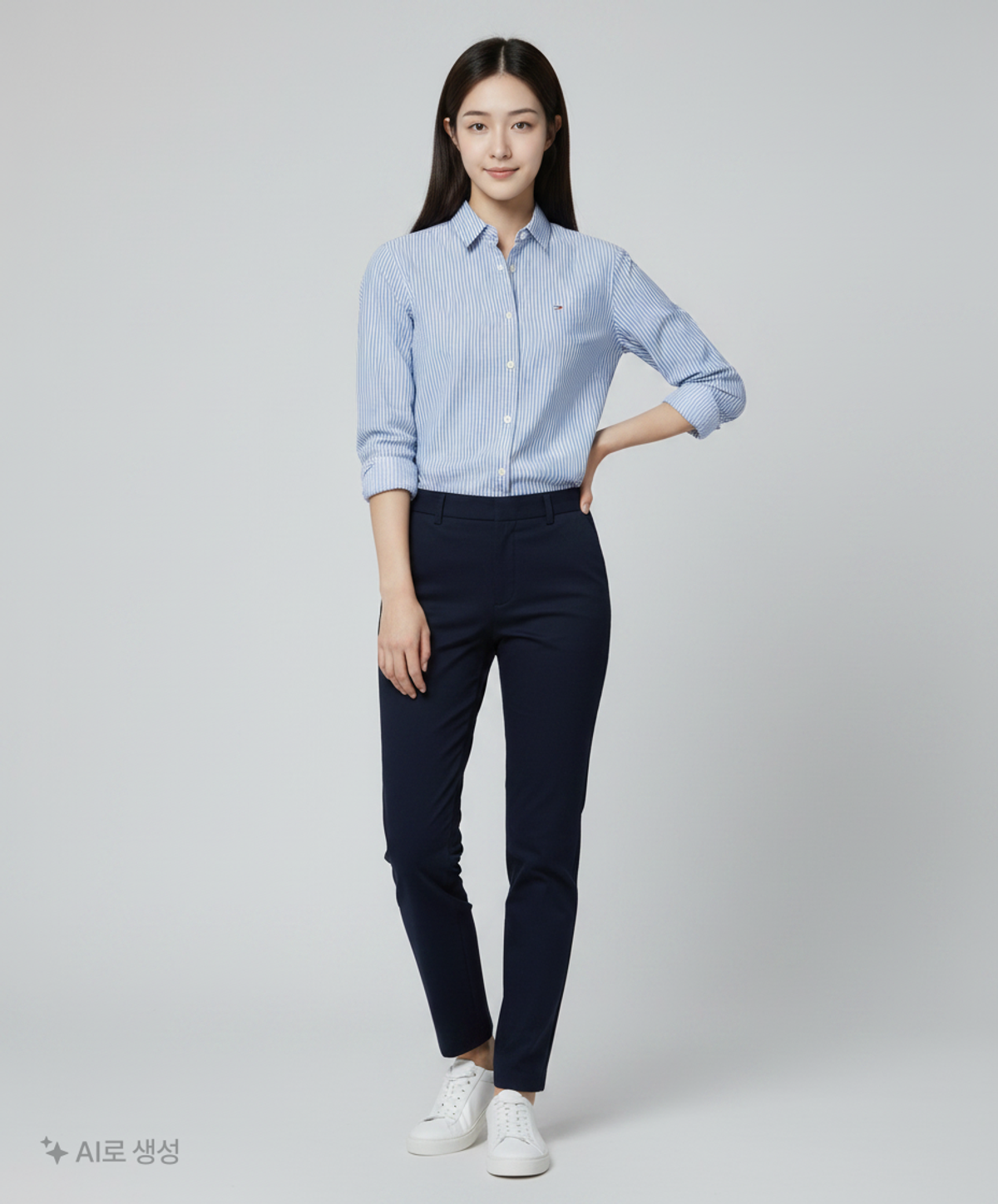 힐피거데님(Hilfiger Denim by Tommy Hilfiger) 캐주얼 셔츠 S