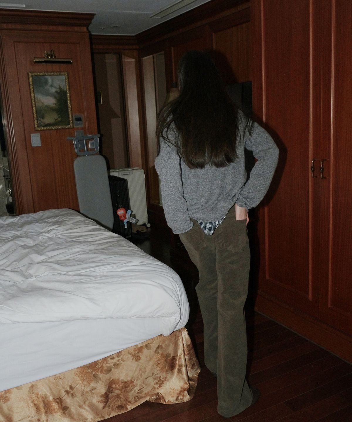 108파운드(108POUND) City Low Corduroy Slacks_Khaki