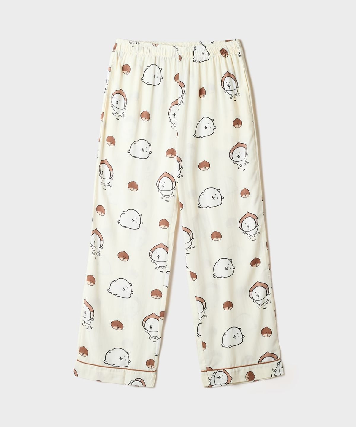 스파오(SPAO) [담곰이] 긴팔 파자마 (RE)(Ivory)_SPPPG49U01