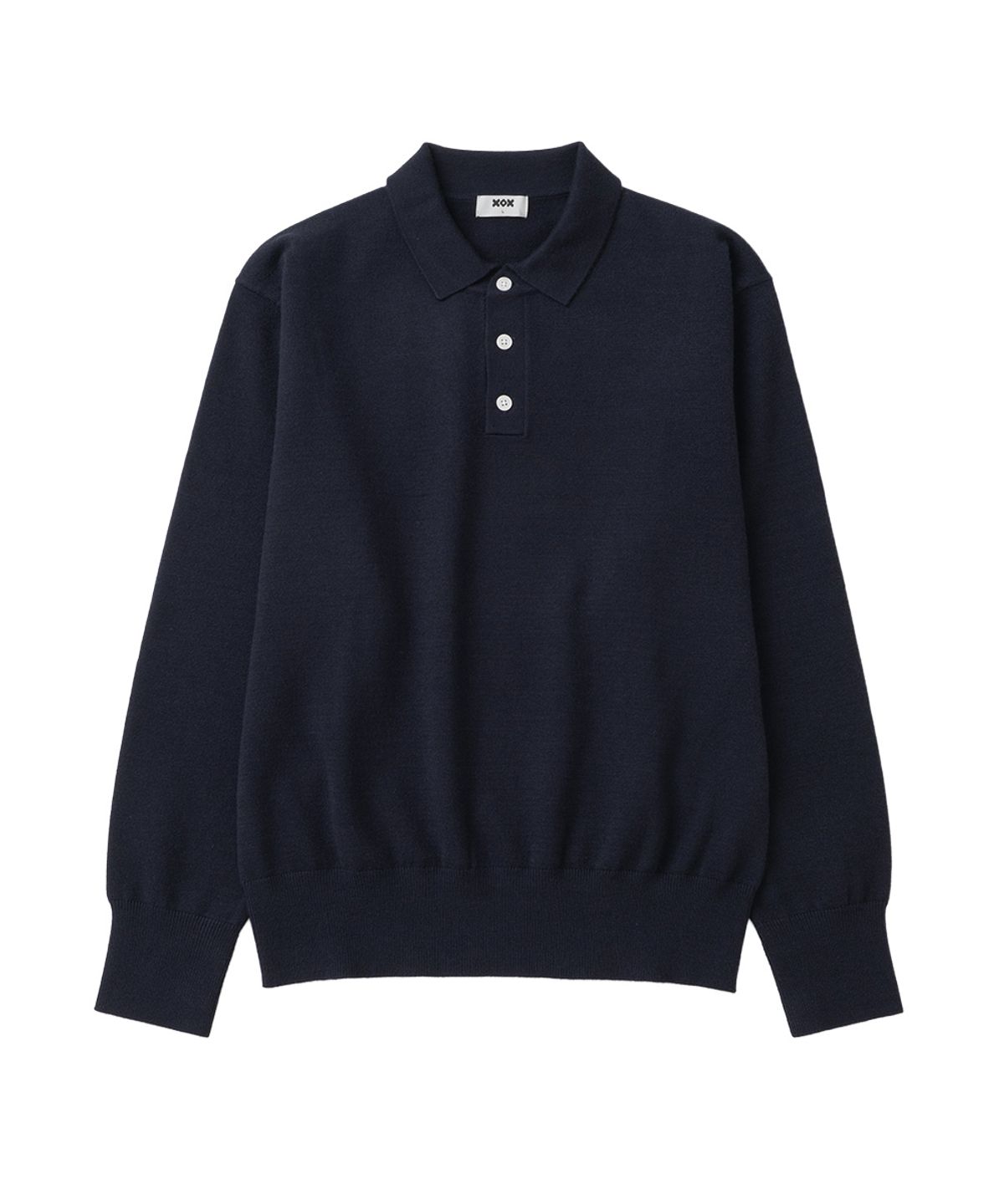 엑스오엑스(XOX) 에센셜 카라넥 크롭 니트(3color)