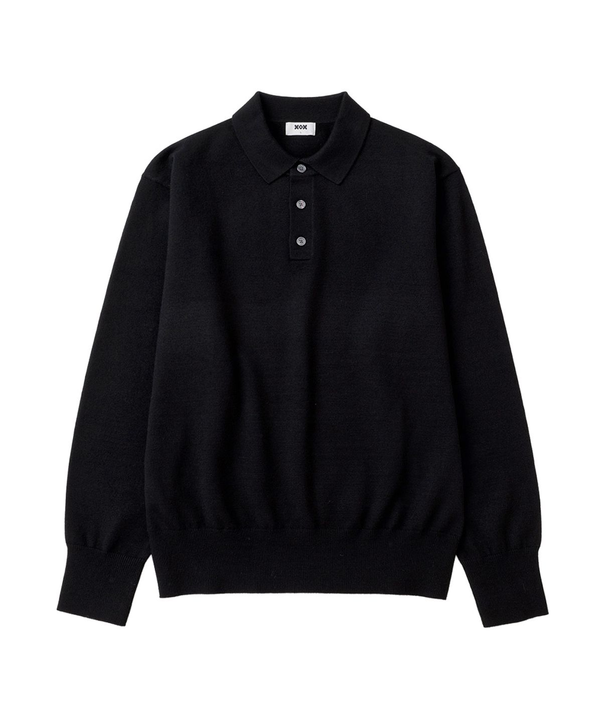 엑스오엑스(XOX) 에센셜 카라넥 크롭 니트(3color)