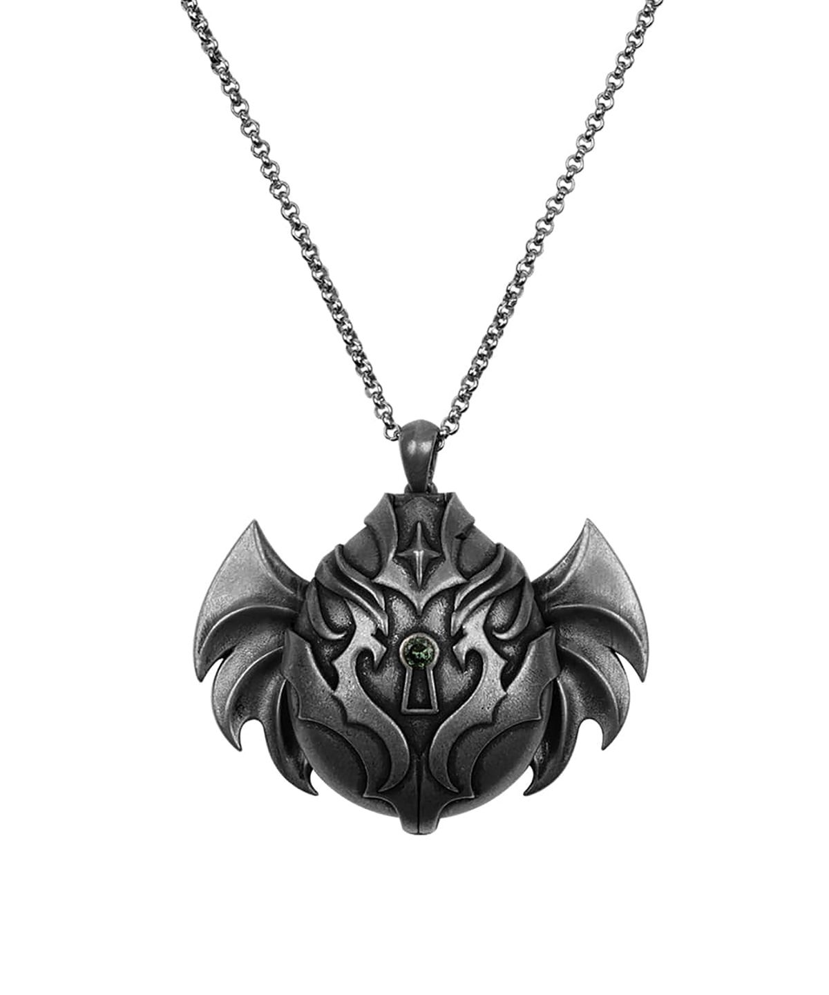 무운(MUUN) [DUSK] Void Necklace (Antique Silver)