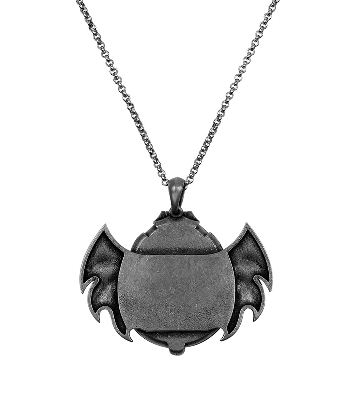 무운(MUUN) [DUSK] Void Necklace (Antique Silver)