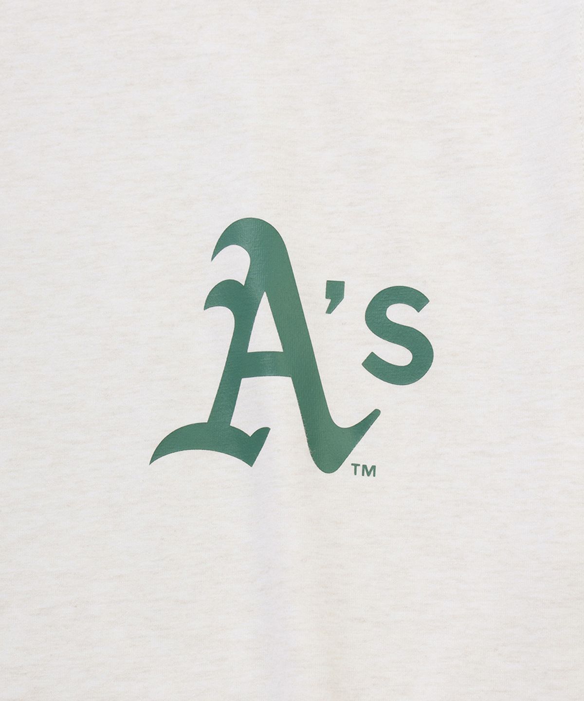 뉴에라(NEW ERA) 루니툰즈 MLB 오클랜드 애슬레틱스 티셔츠 오트밀 멜란지 15154196