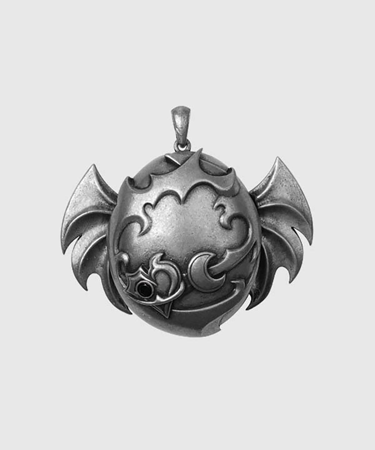 무운(MUUN) [DUSK] Urselle Necklace  (Antique Silver)