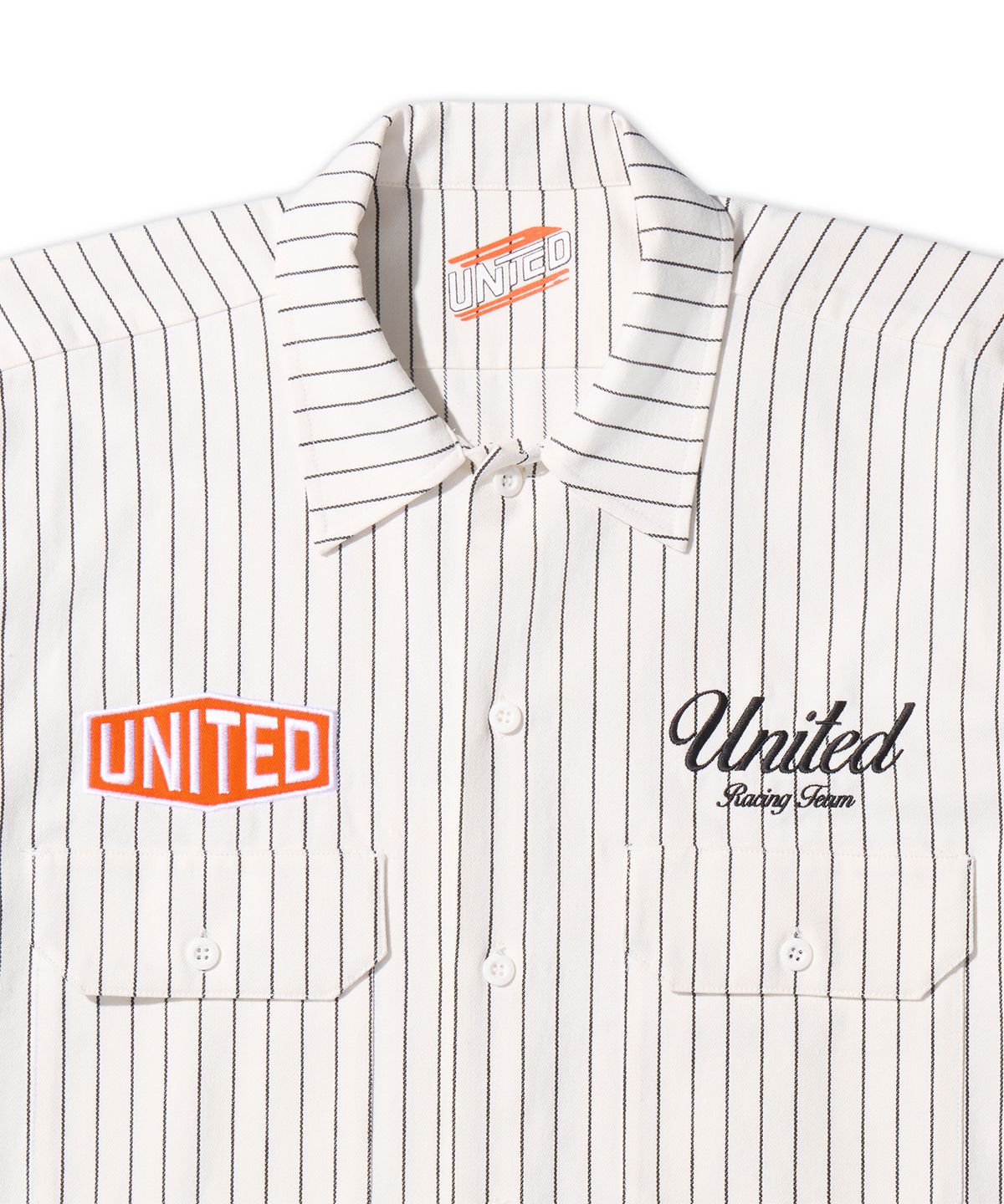 지크 유나이티드(ZIC UNITED) 26 워크 셔츠 화이트 반소매