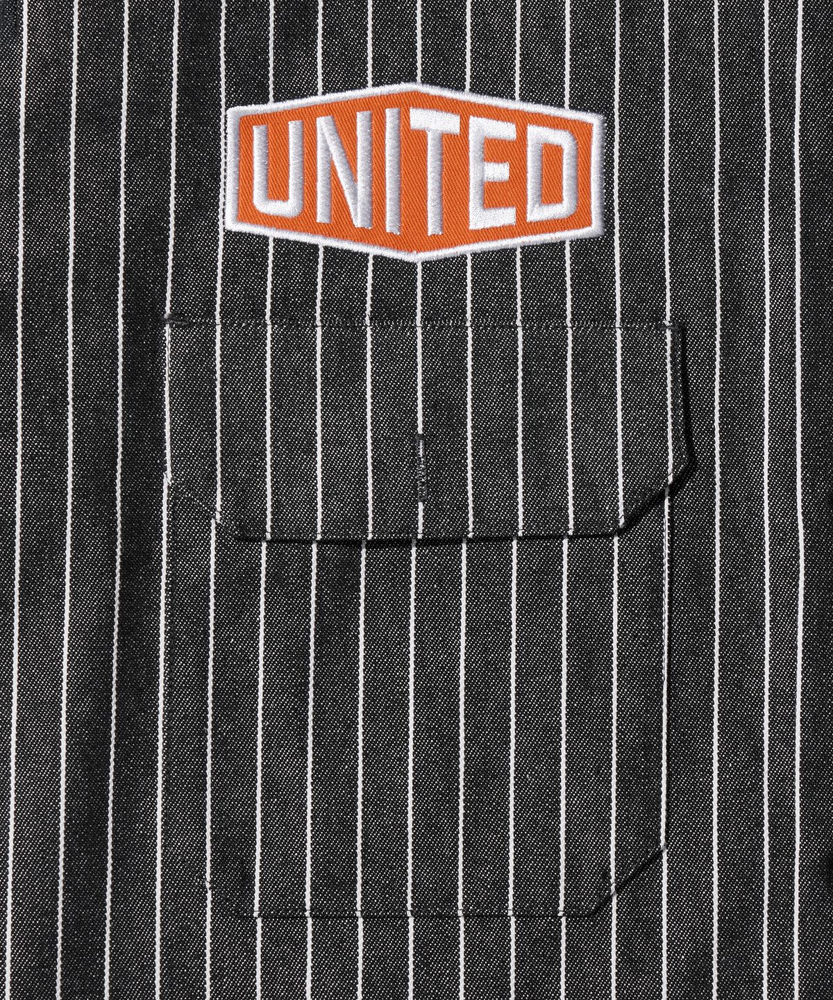 지크 유나이티드(ZIC UNITED) 26 워크 셔츠 블랙 반소매