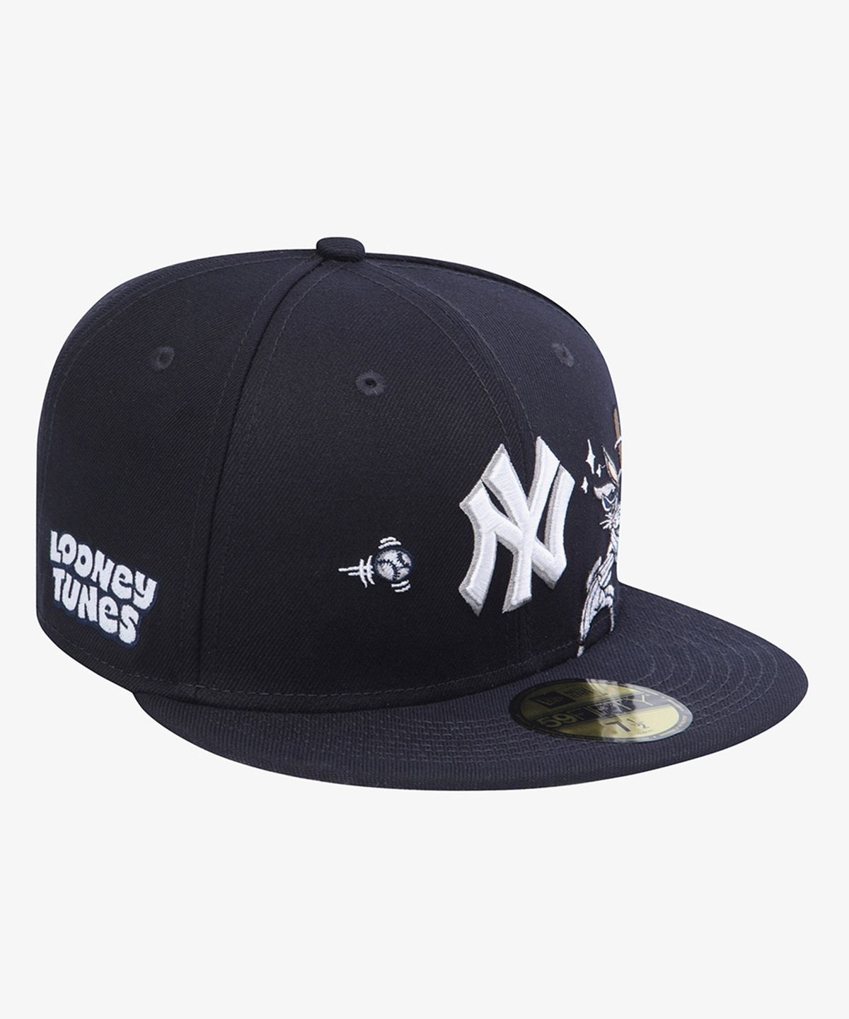 뉴에라(NEW ERA) 루니툰즈 MLB 뉴욕 양키스 피티드캡 네이비 60857903