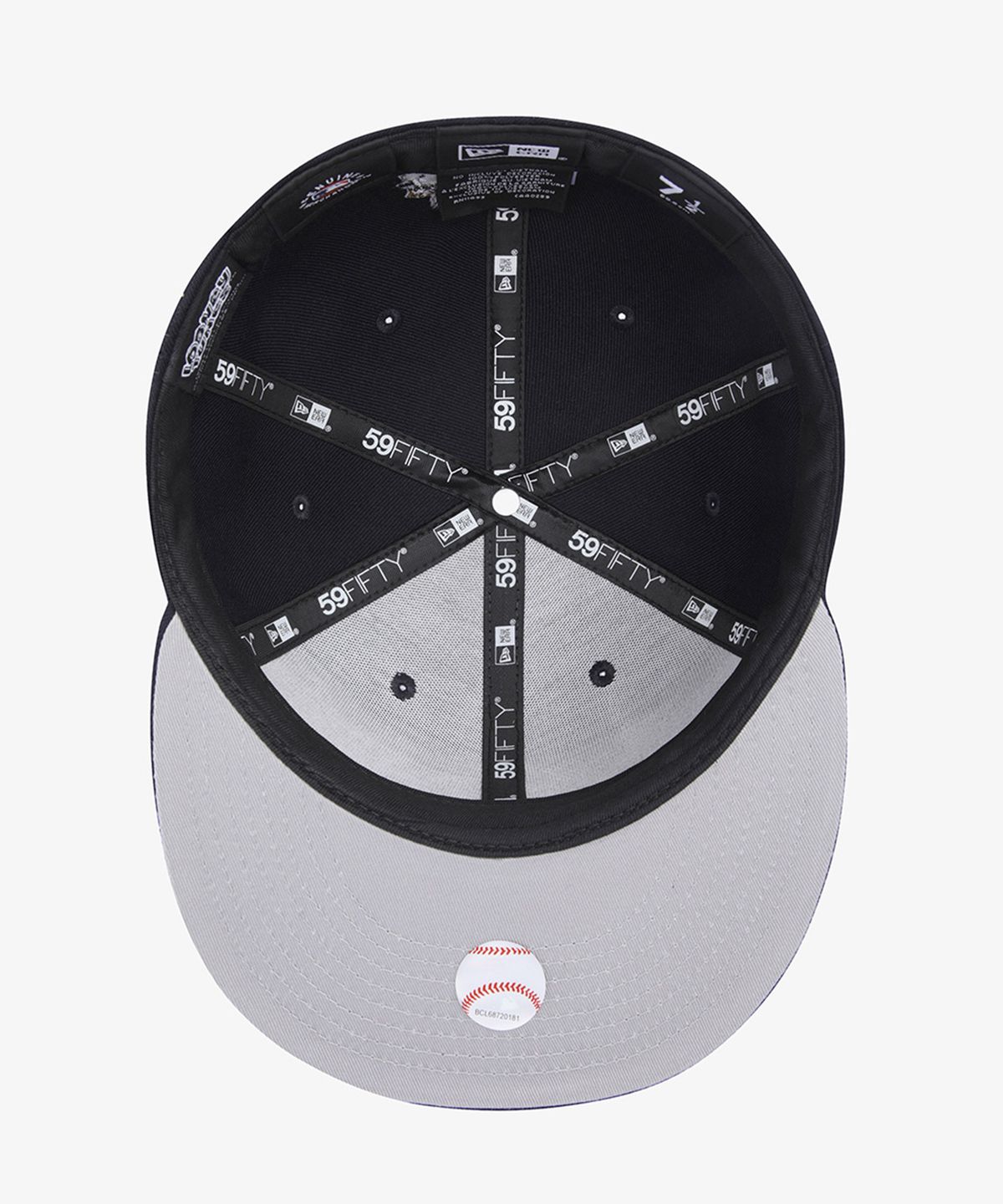 뉴에라(NEW ERA) 루니툰즈 MLB 뉴욕 양키스 피티드캡 네이비 60857903