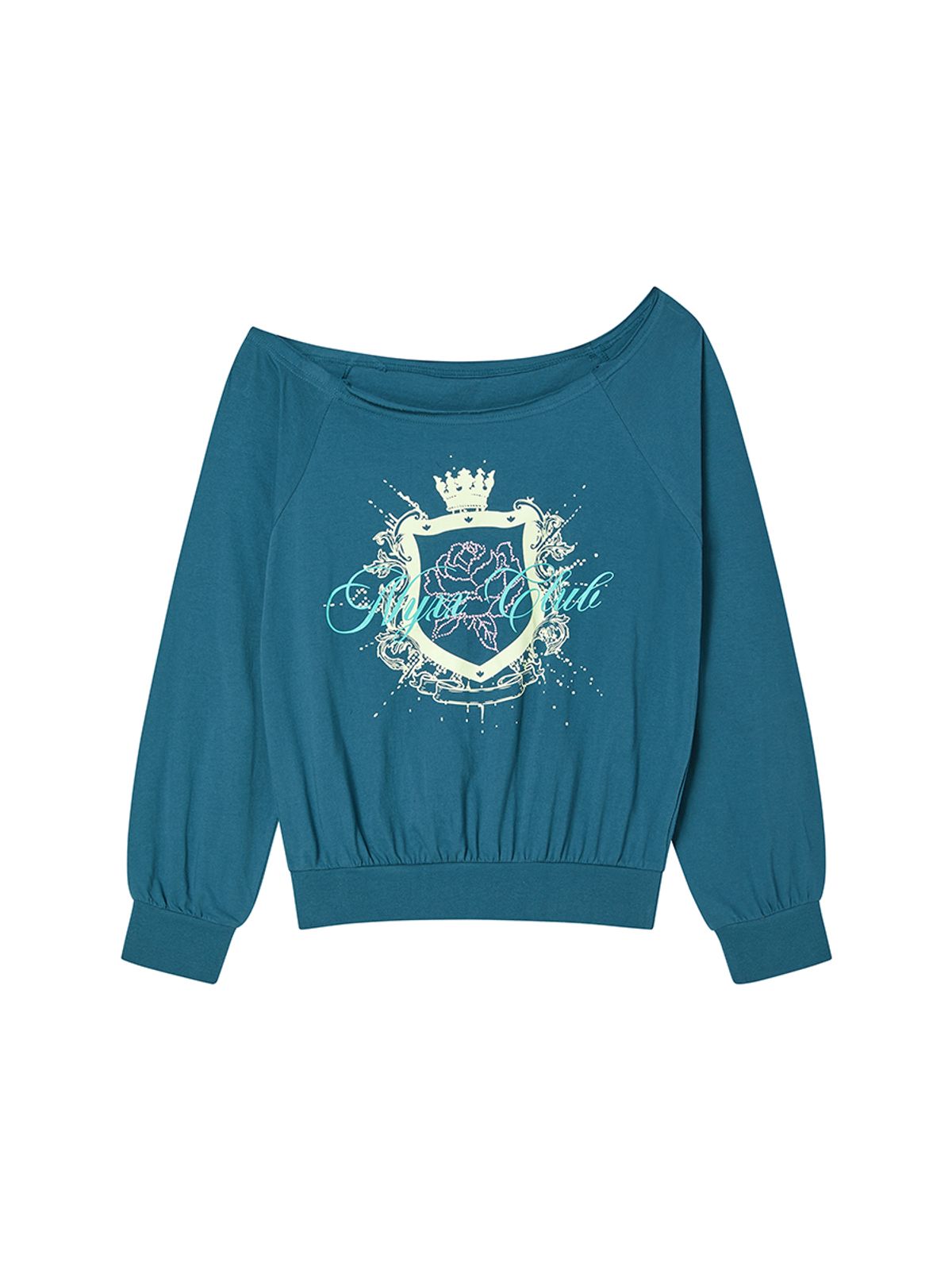 엔와이엑스엑스(NYXX) NYXX CLUB OFF SHOULDER L/S BLUE