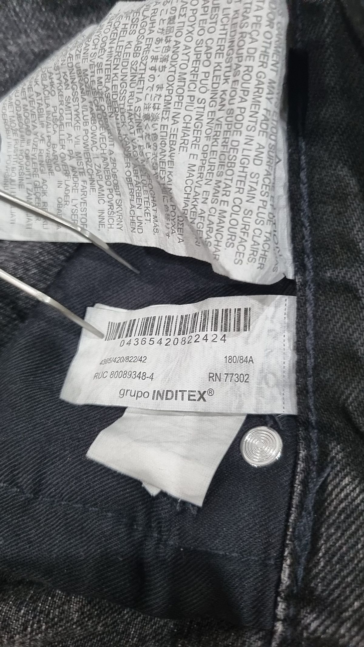 자라(ZARA) 청/데님 팬츠 32