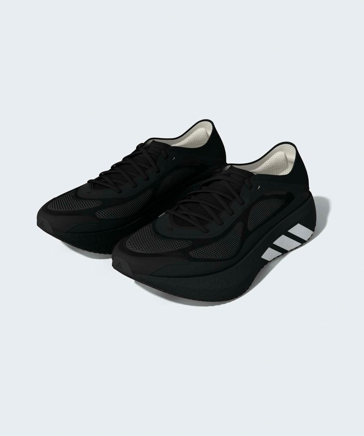 아디다스(ADIDAS) 하이퍼부스트 런 러닝화 M - 블랙:화이트 / KK2010