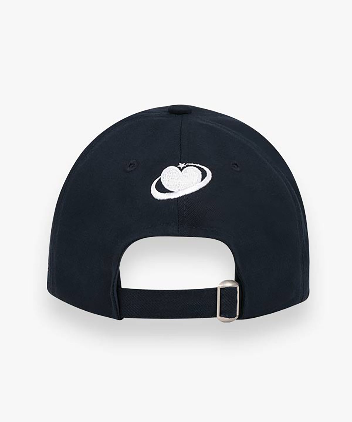 무운(MUUN) Jewel Heart Tiara Ball  Cap (Navy)