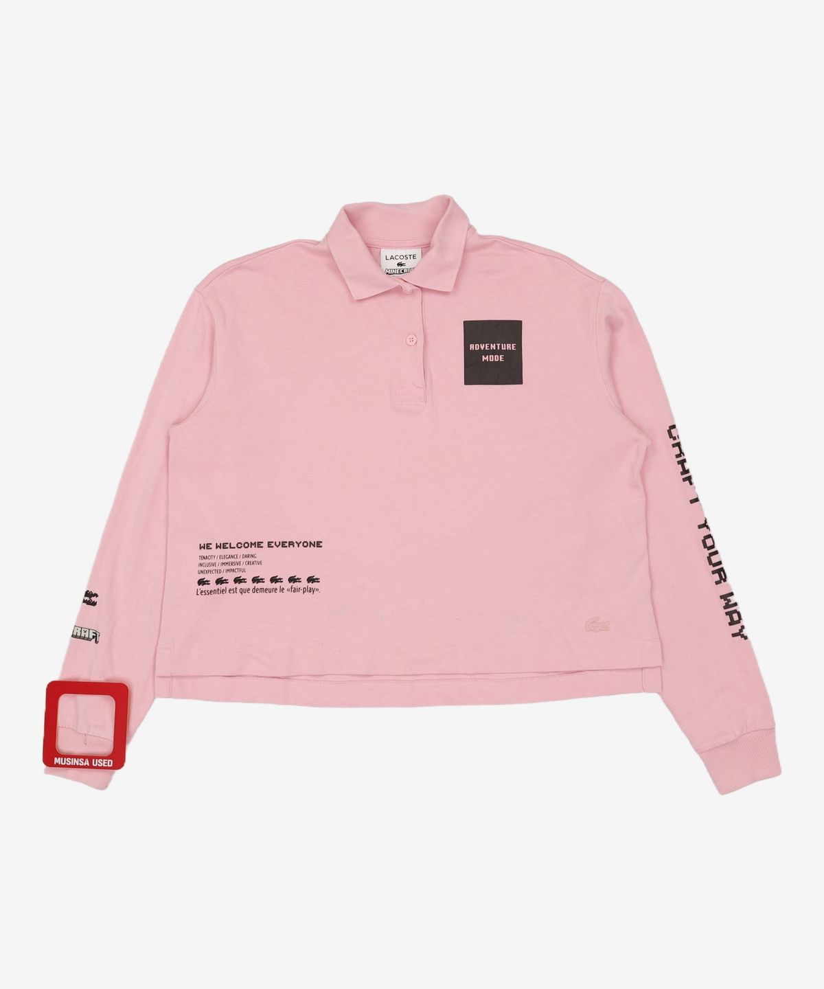 라코스테 x 마인크래프트(LACOSTE x MINECRAFT) 피케/카라 티셔츠 34