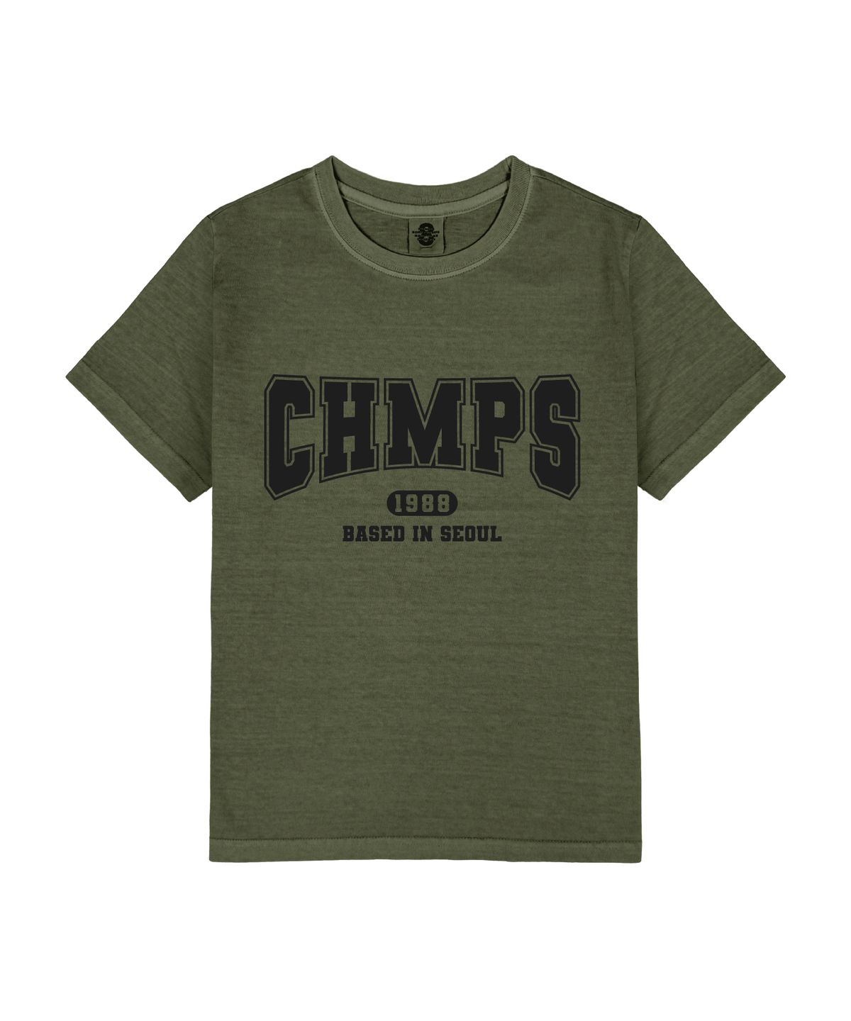 본챔스(BORN CHAMPS) [4 COLORS] LEGACY 여성 피그먼트 스탠다드 반팔티셔츠
