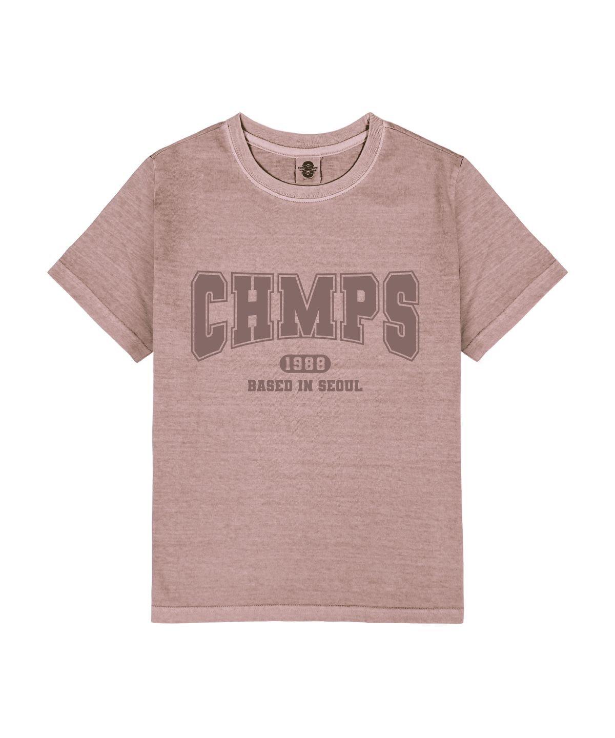 본챔스(BORN CHAMPS) [4 COLORS] LEGACY 여성 피그먼트 스탠다드 반팔티셔츠