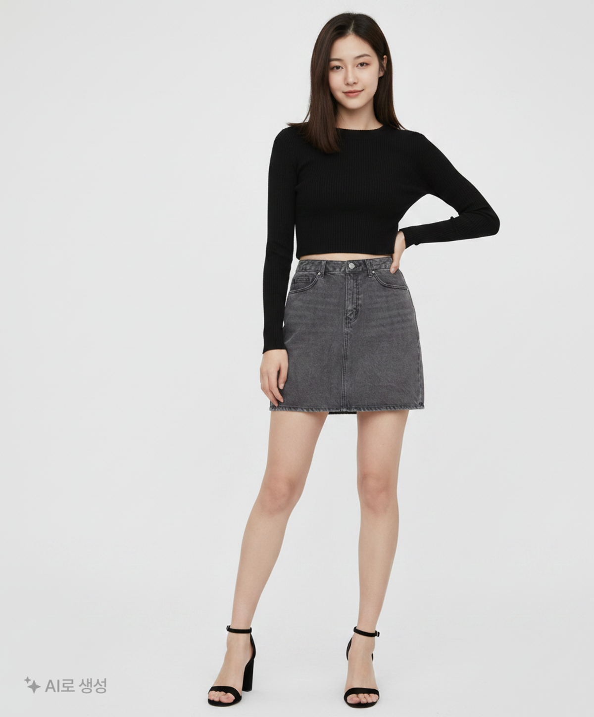 무신사 스탠다드(MUSINSA STANDARD) 미니스커트 L