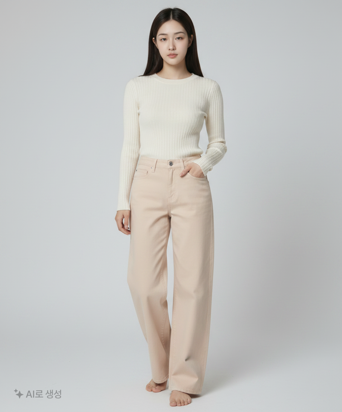 유니클로(UNIQLO) 코튼 팬츠 28