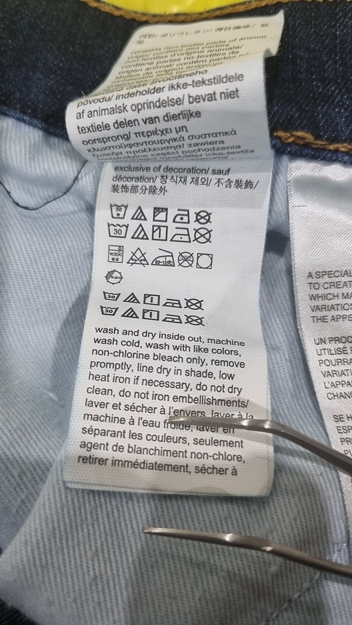 캘빈클라인 진(CALVIN KLEIN JEANS) 청/데님 팬츠 W32 L32
