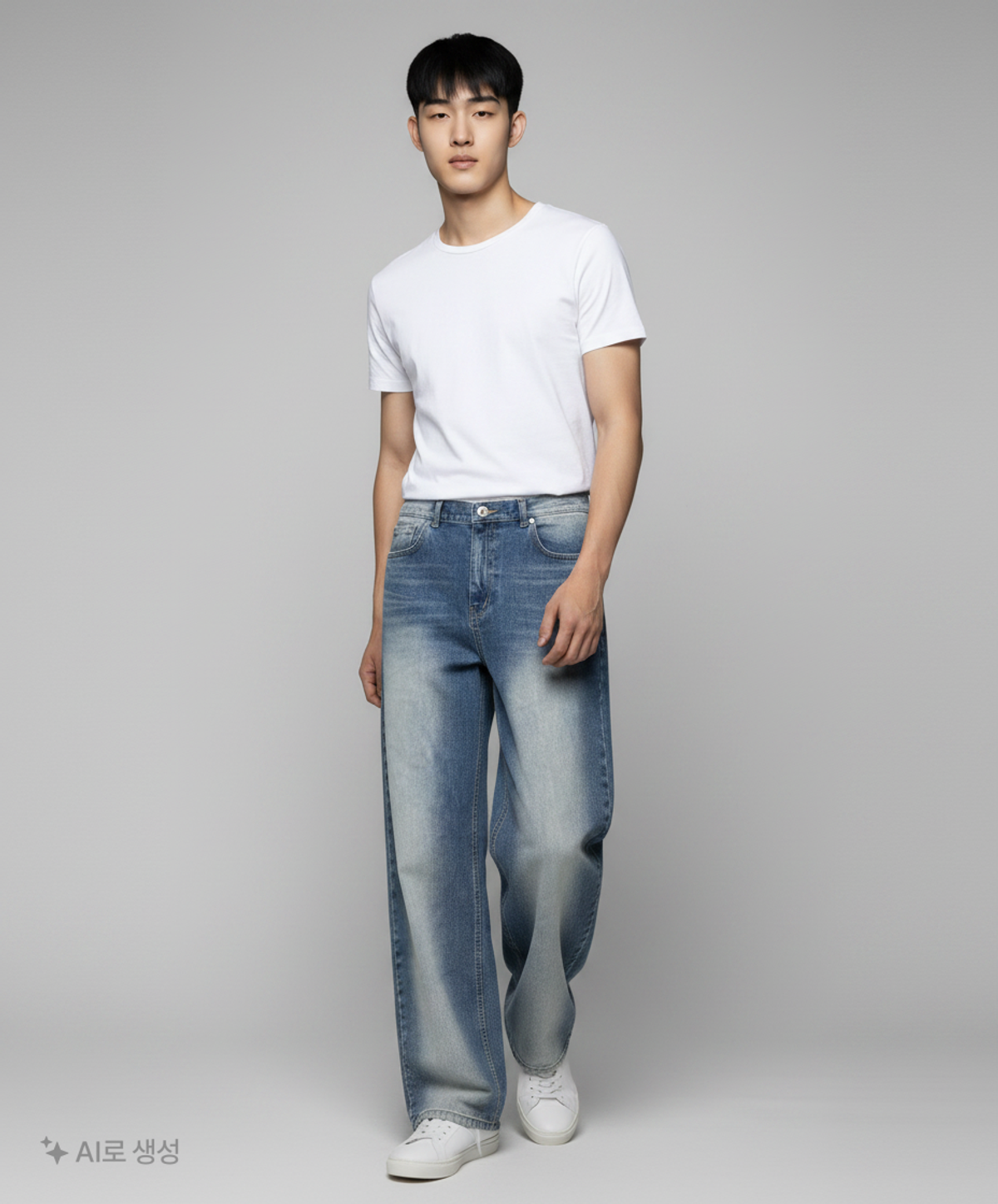 어쎈틱진스(AUTHENTIC JEANS) 청/데님 팬츠 L