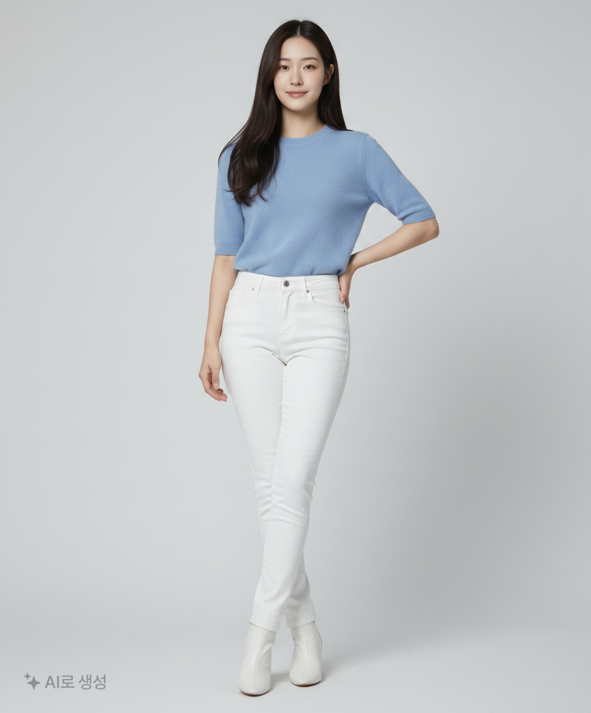 아메리칸 어패럴(AMERICAN APPAREL) 청/데님 팬츠 XXS