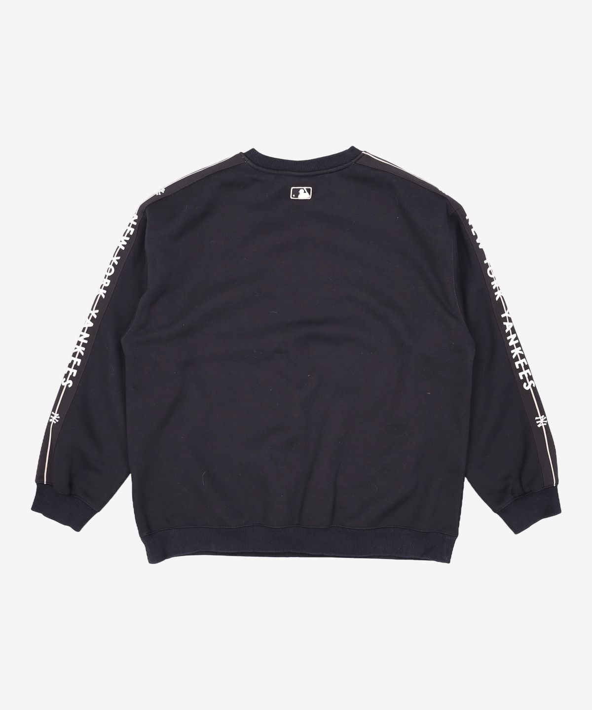 엠엘비(MLB) 플리스  라운드테잎 뉴욕양키스 맨투맨(BLACK) XL
