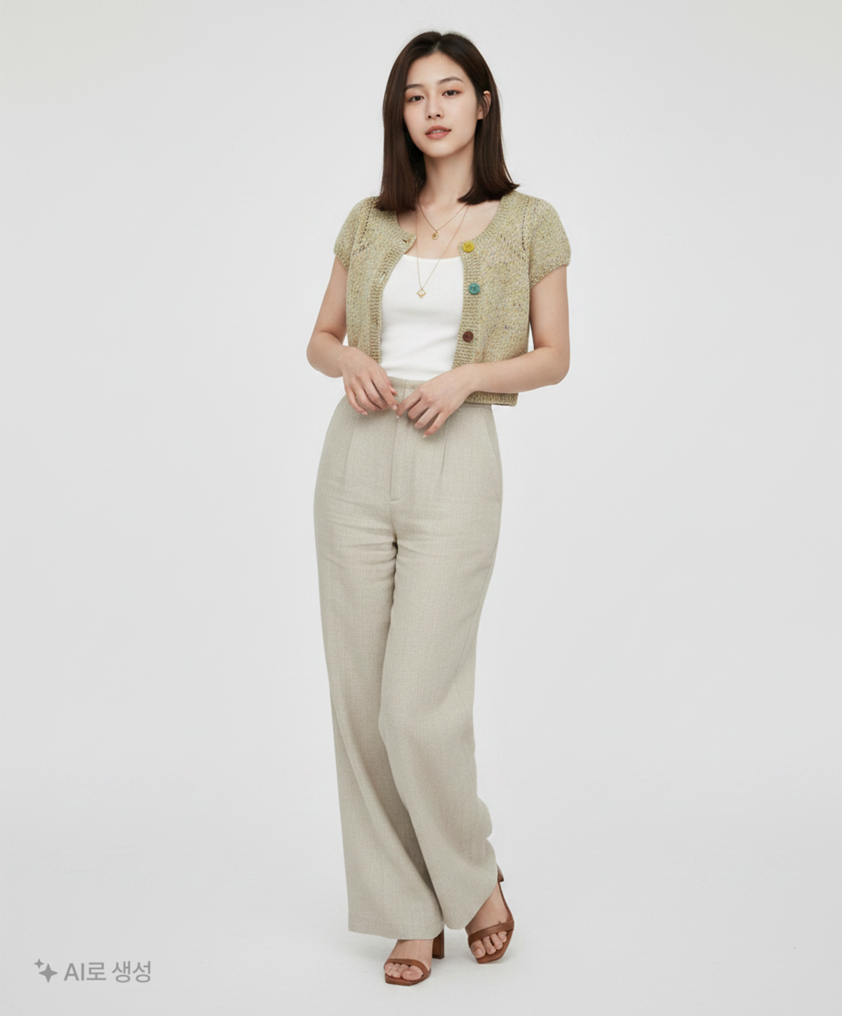 올리브 데 올리브(OLIVE DES OLIVE) 카디건 55