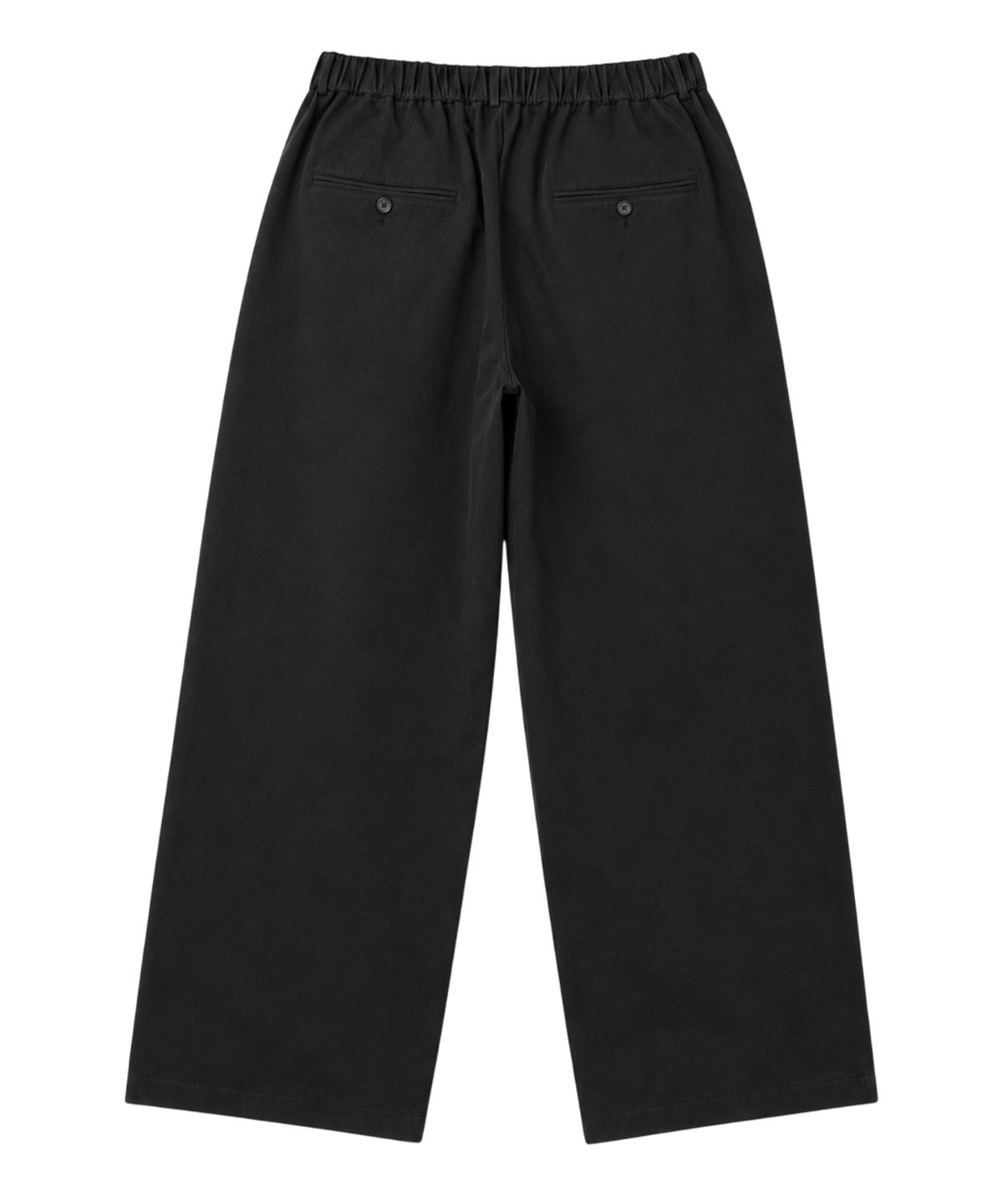 세이브(SAEV) ONE-TUCK WIDE TROUSERS (BLACK)