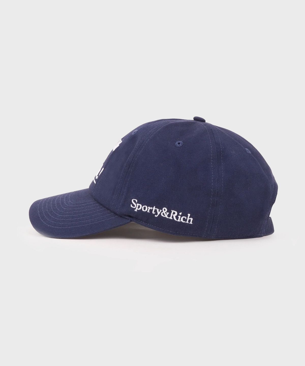 스포티앤리치(SPORTY&RICH) Health is Wealth 캡 - 네이비 R265AOH044