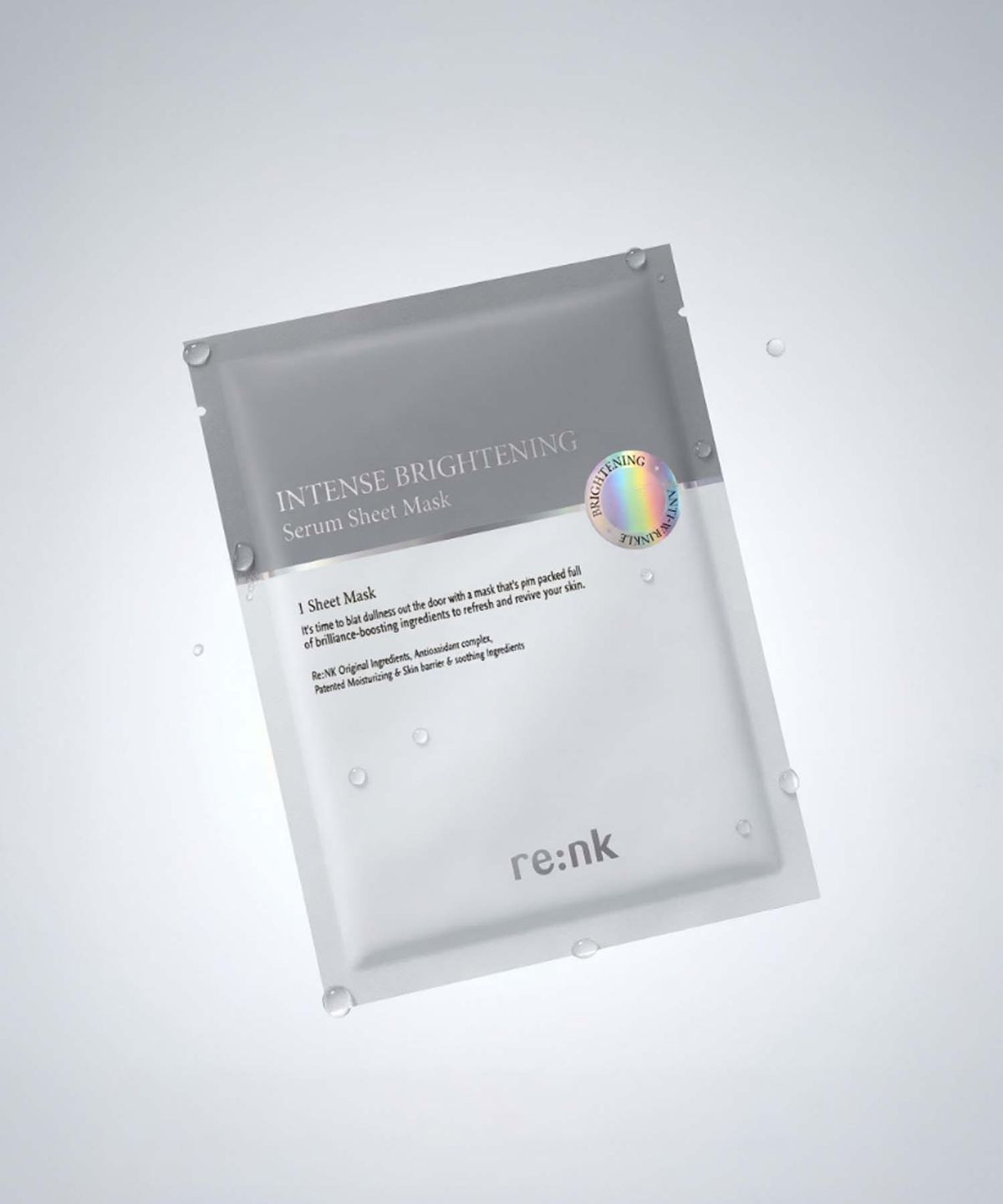 리엔케이(RENK) [10PACK] 광채&수분 마스크팩 세트 (브라이트닝 5매 + 하이퍼 수분 5매)