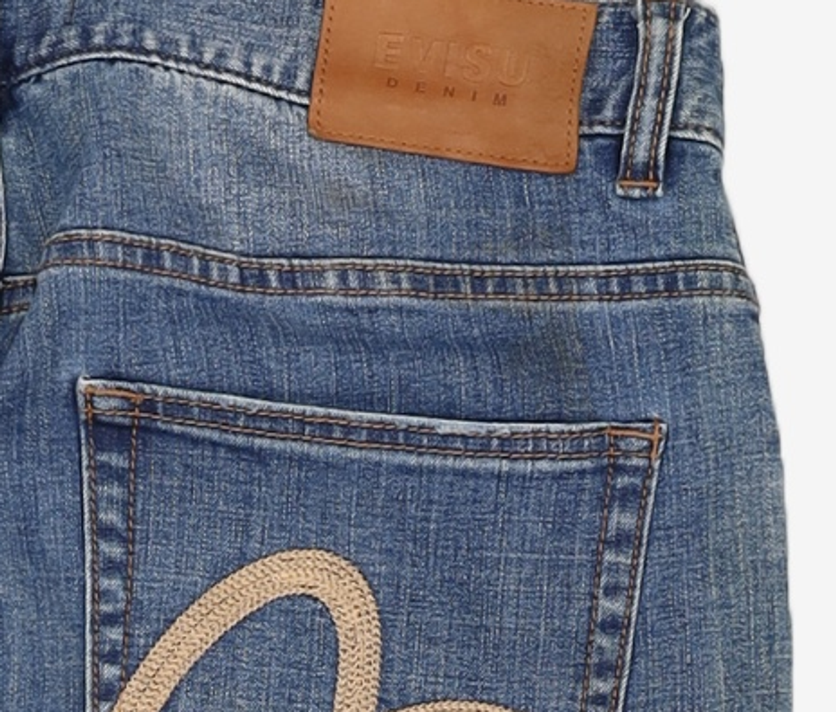 에비수(EVISU) 청/데님 팬츠 34
