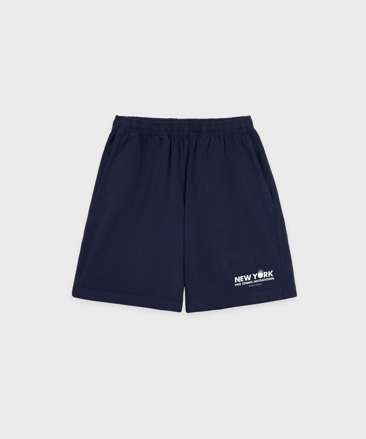 스포티앤리치(SPORTY&RICH) 프로 짐 쇼츠 남여공용 - 네이비 R265AU7018