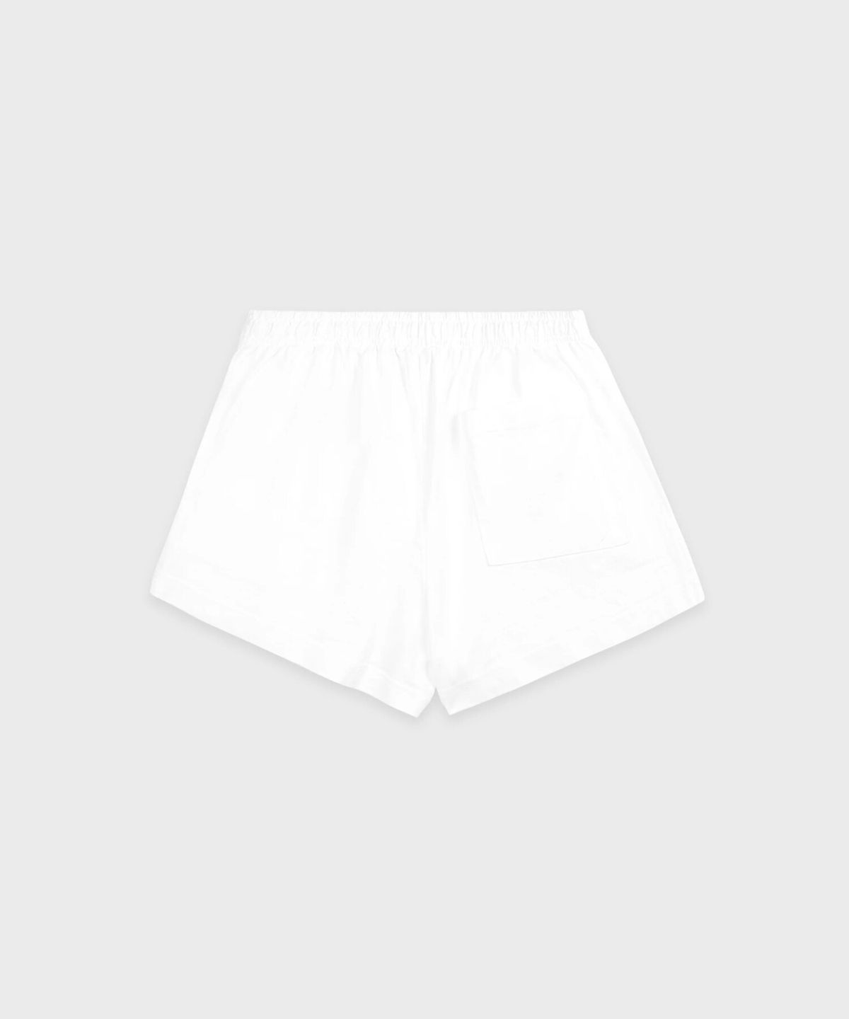 스포티앤리치(SPORTY&RICH) 런 클럽 디스코 쇼츠 - 화이트 R265AW7027
