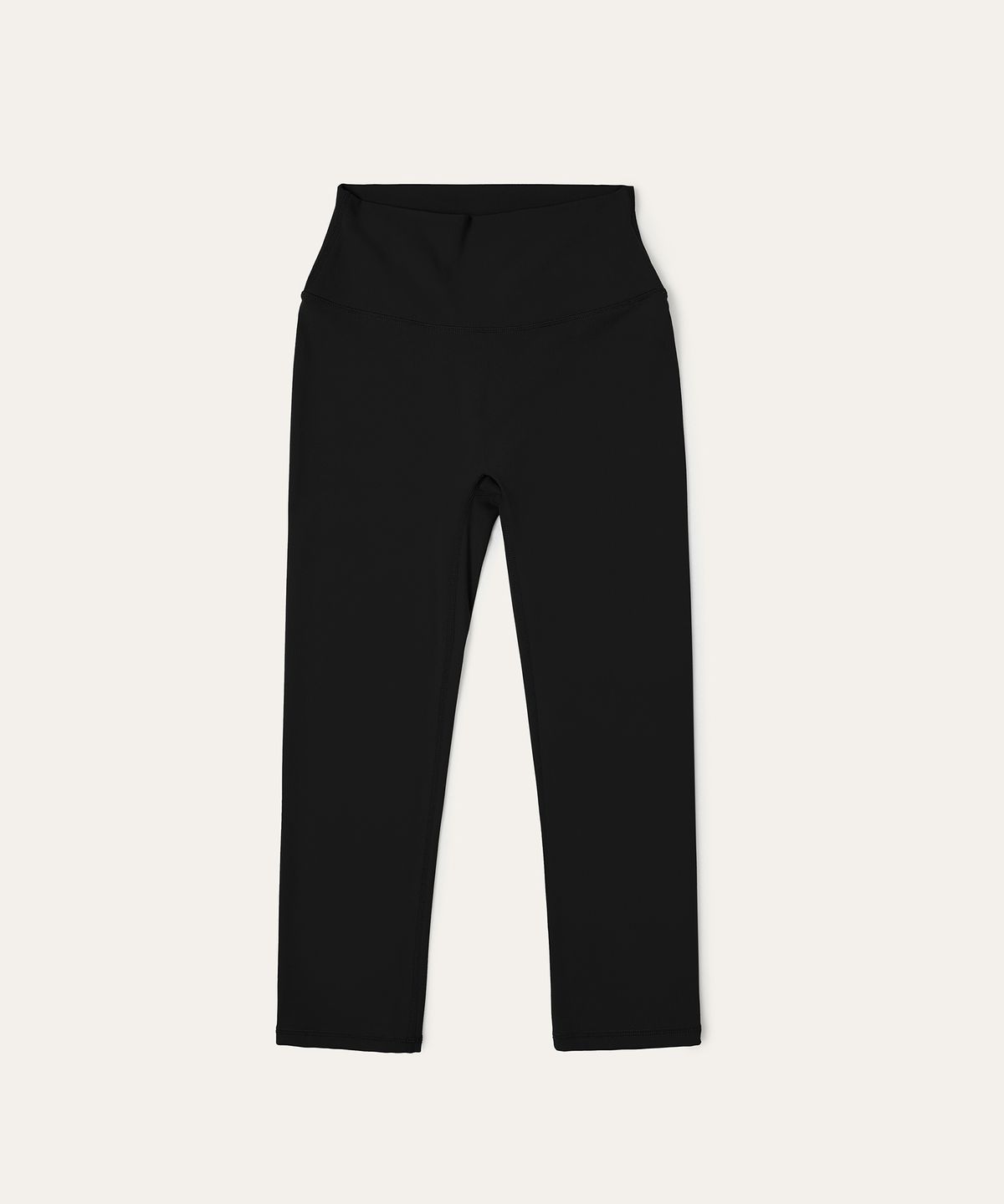 오베르(AUBER) Tension Capri Leggings - Black