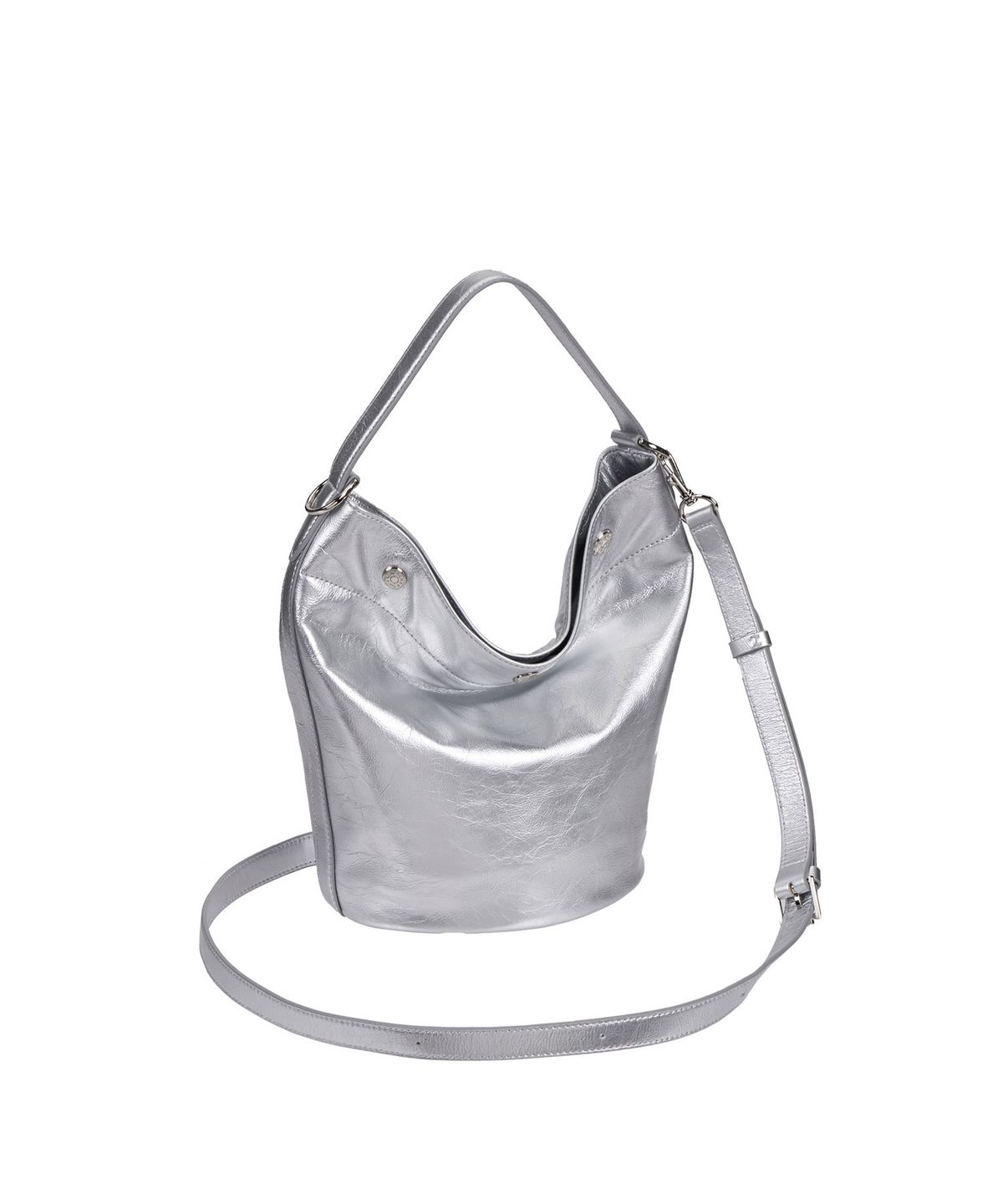 분크(VUNQUE) Perfec Button Up Flow Hobo M (퍼펙 버튼 업 플로우 호보 미듐) 2colors