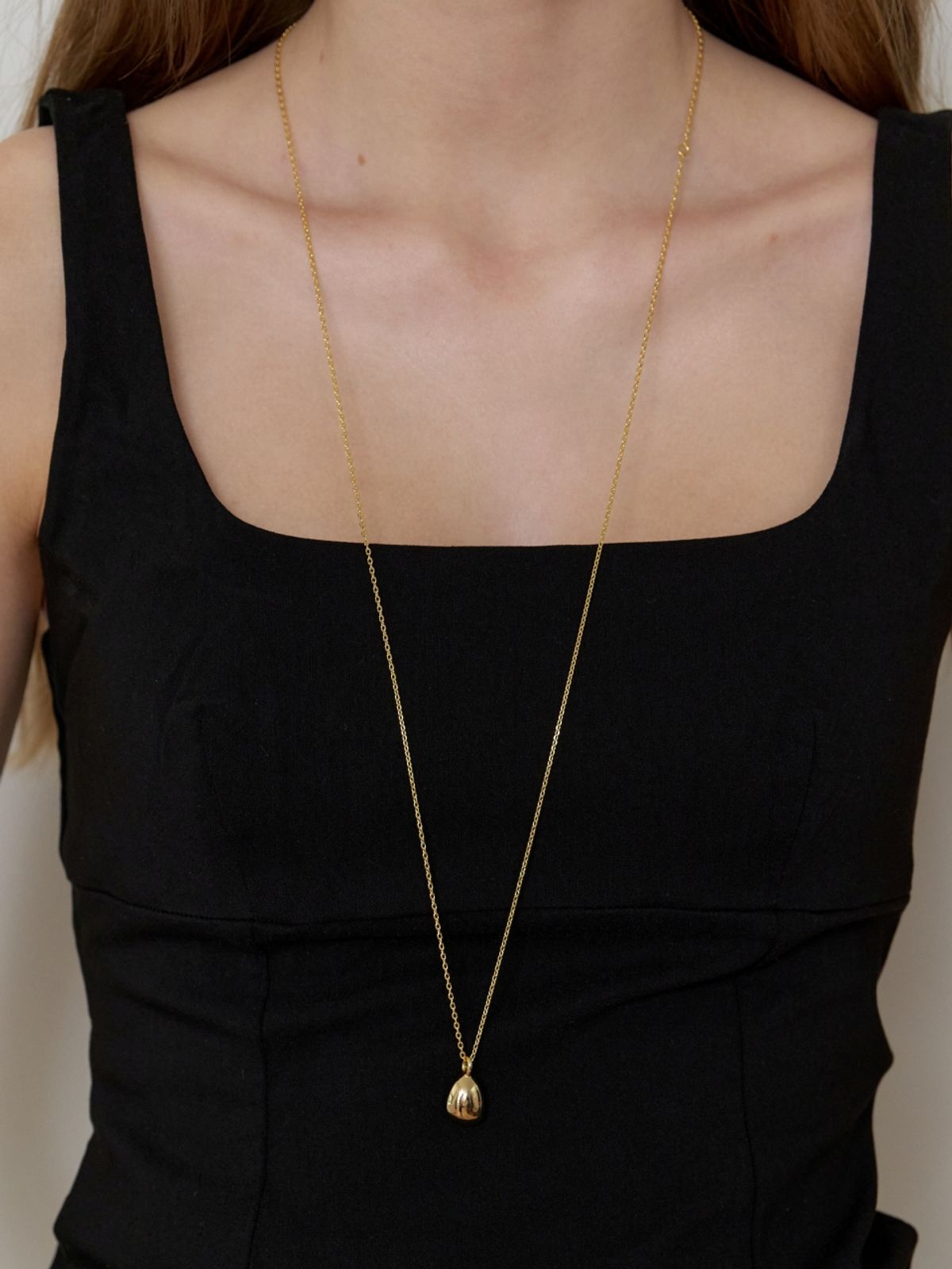 러브미몬스터(LOVE ME MONSTER) Daily Core Long Chain Necklace (L262MNK130)