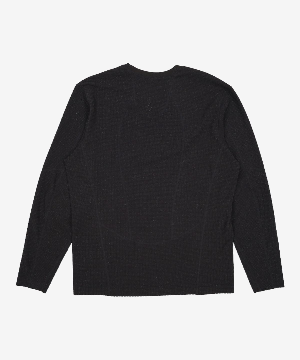 웰터 익스페리먼트(WELTER EXPERIMENT) SQUARE FLEECE PULLOVER_BLACK_WLT023 XXXL