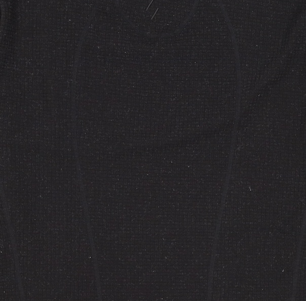 웰터 익스페리먼트(WELTER EXPERIMENT) SQUARE FLEECE PULLOVER_BLACK_WLT023 XXXL