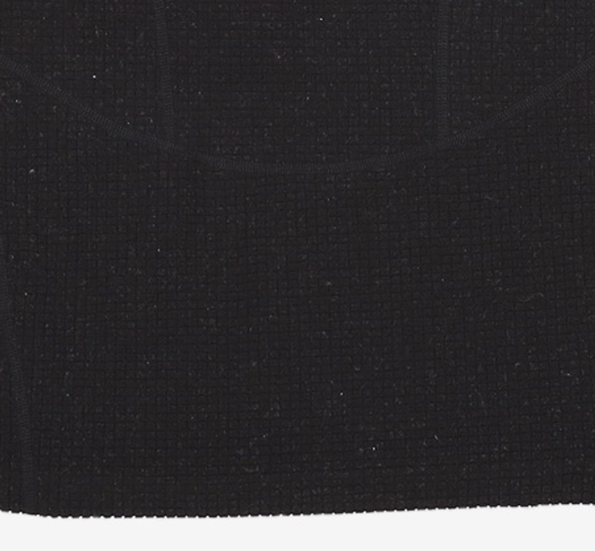 웰터 익스페리먼트(WELTER EXPERIMENT) SQUARE FLEECE PULLOVER_BLACK_WLT023 XXXL