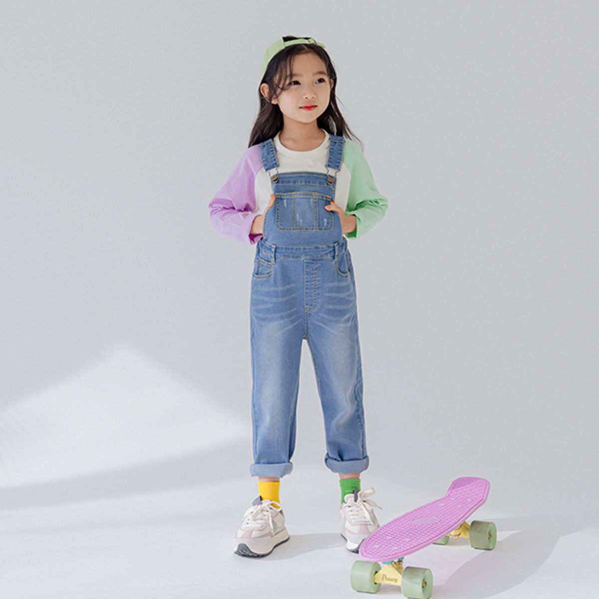 아이러브제이(I LOVE J) J822_멜빵 팬츠 JUSPT01