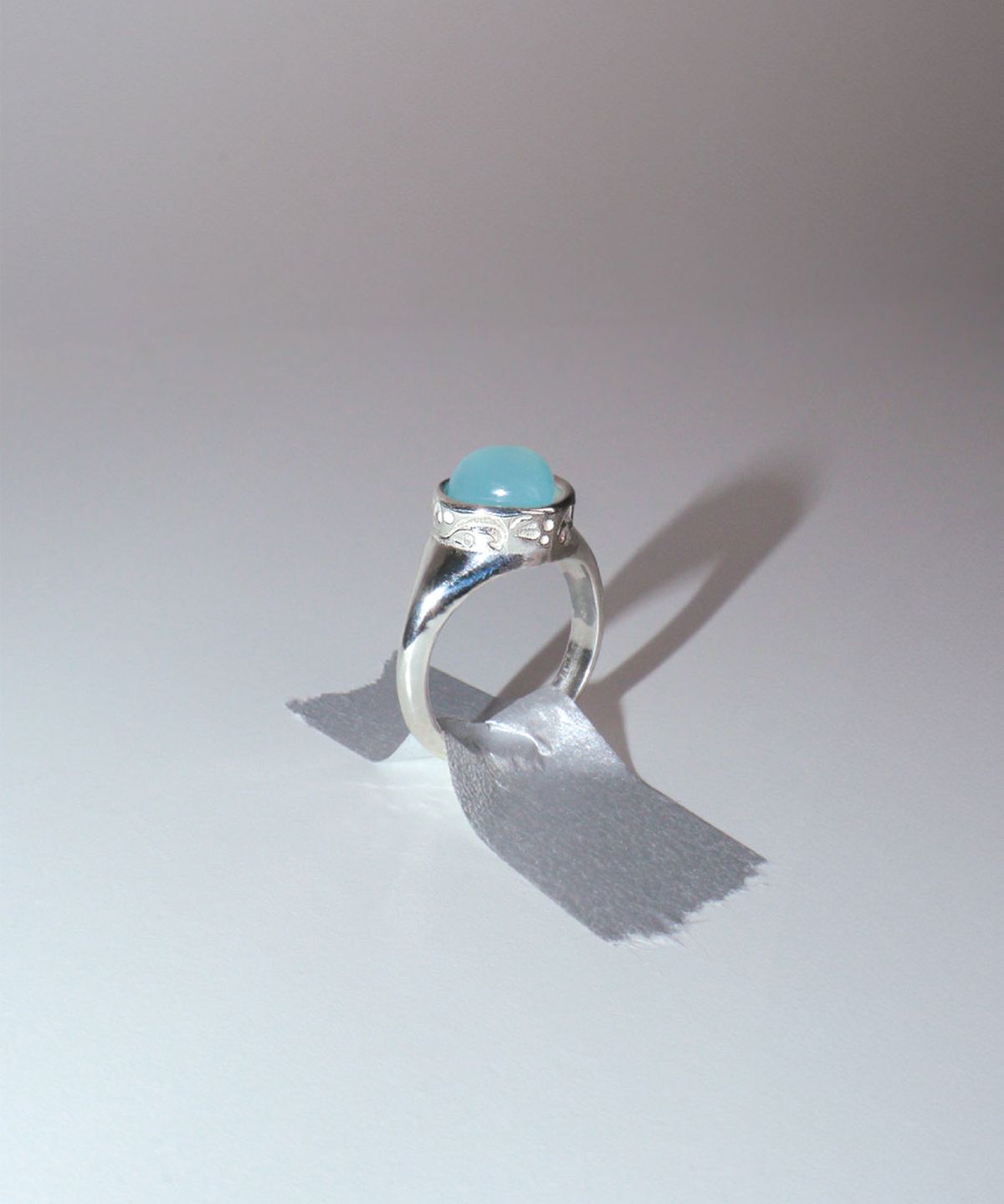 로아시(LOASI) heart engraving ring