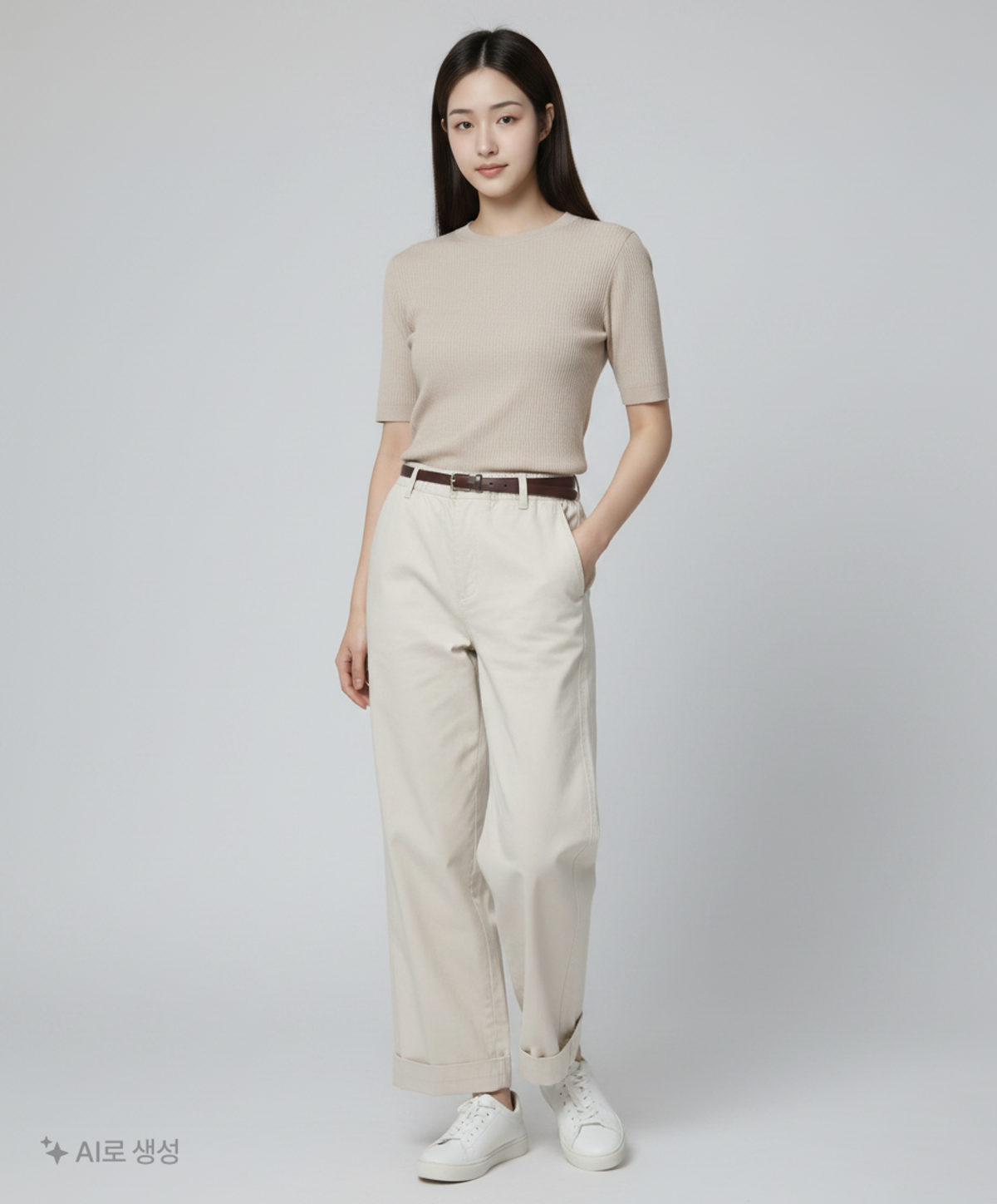 유니클로(UNIQLO) 코튼 팬츠 130