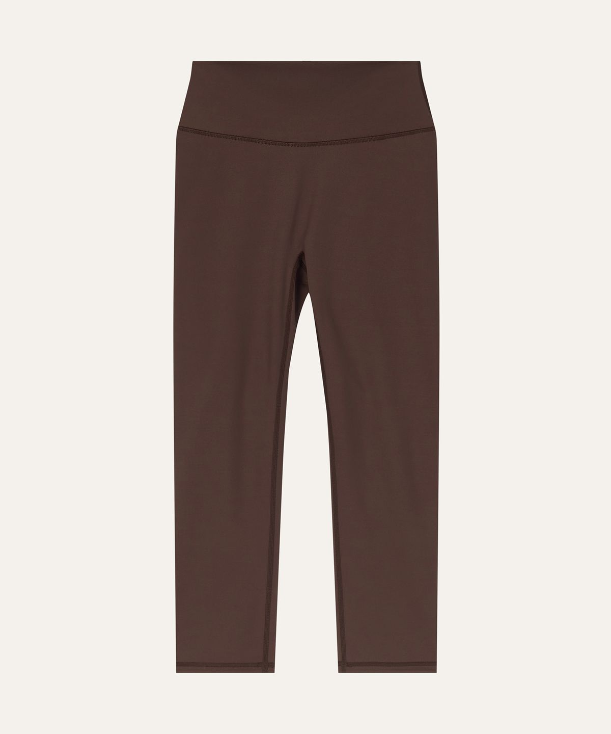 오베르(AUBER) Tension Capri Leggings - Brown