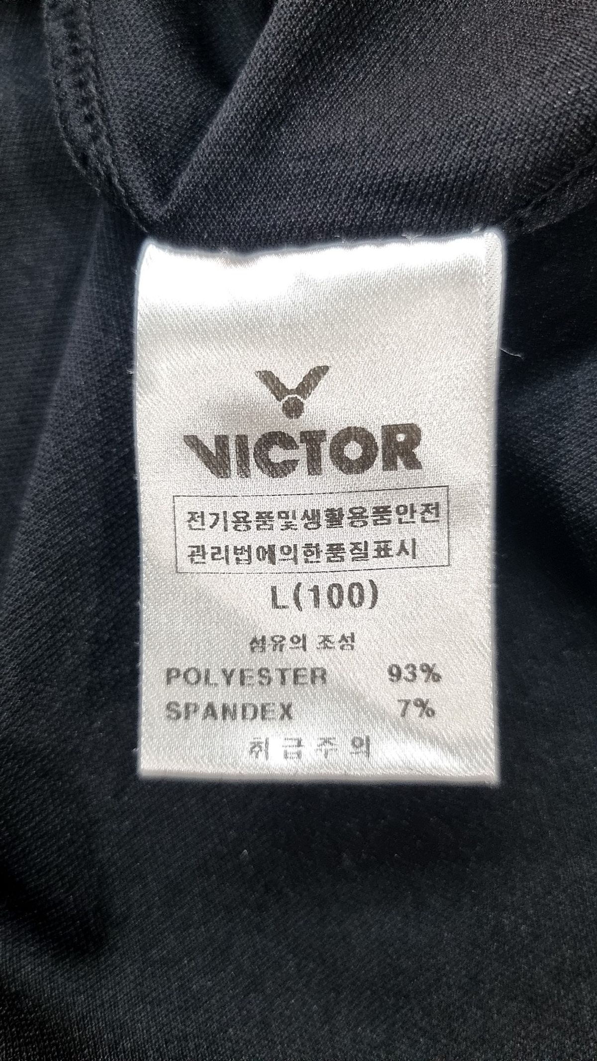 빅터(VICTOR) 반소매 티셔츠 L