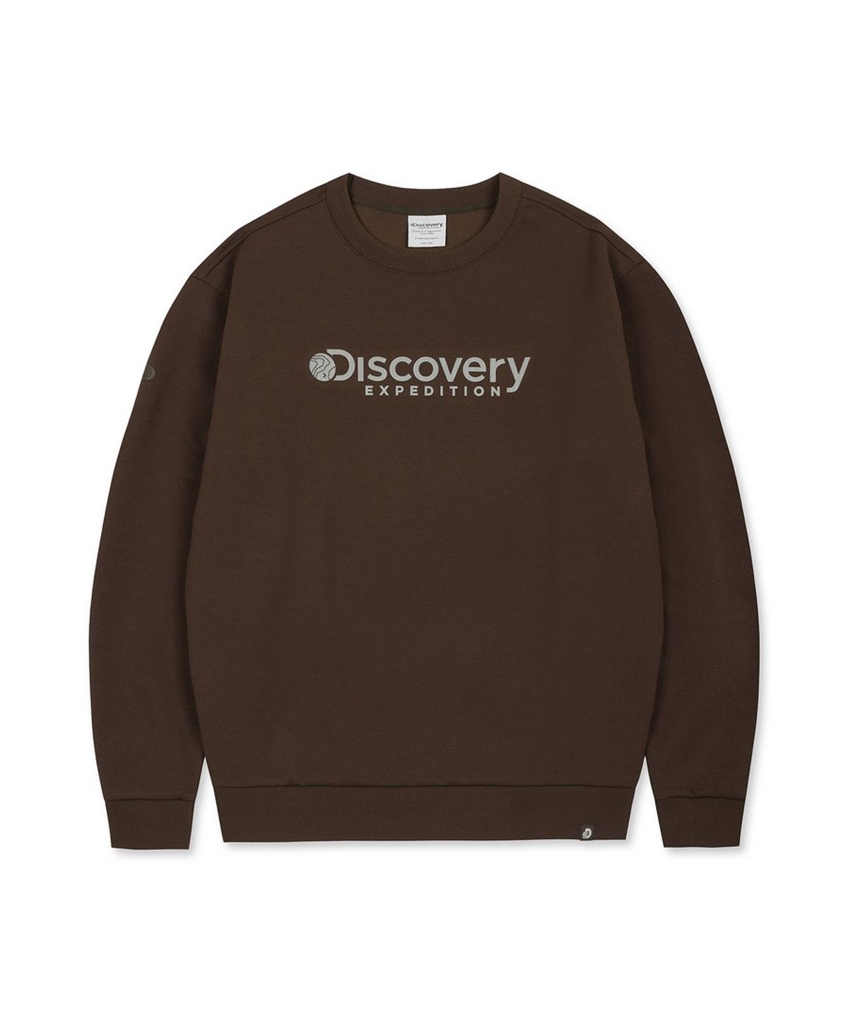 디스커버리 익스페디션(DISCOVERY EXPEDITION) 에센셜 로건 맨투맨 (Brown)